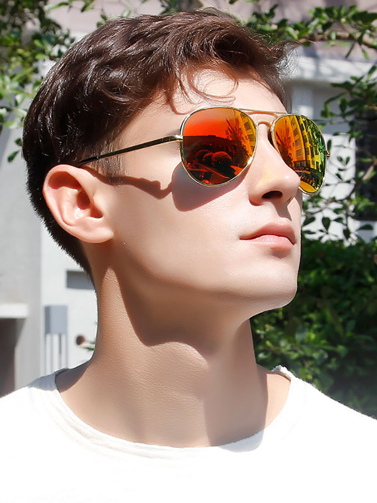 Sunglasses Aviator Polarized - Gepolariseerde pilotenzonnebril heren rijbril voor automerk