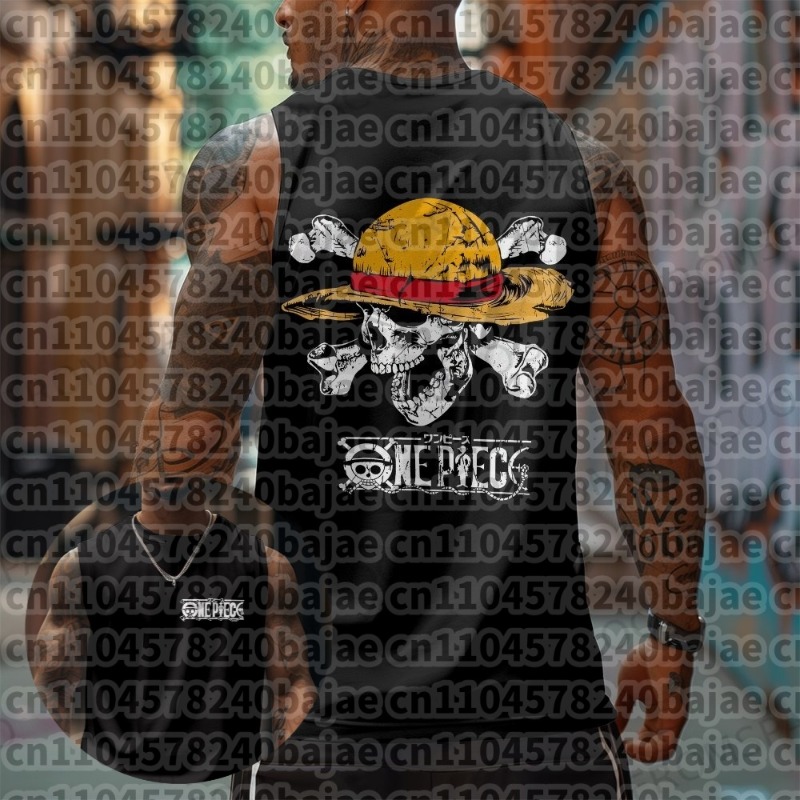 Tank Top Muscle - 2026 One Piece Fitness Mouwloze Tanktop