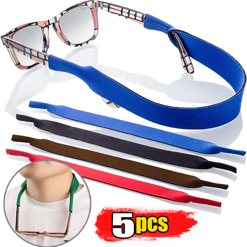 Sunglass Retainer Cord - 1-5 Stuks Zwevende Bril Zonnebril Rekbare