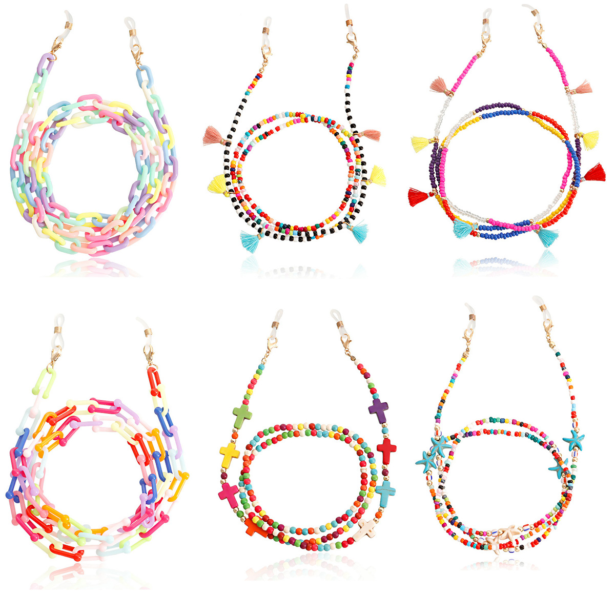 Nieuwe Mode Glazen Ketting Dua - Sunglass Retainer Cord recensie en prijs