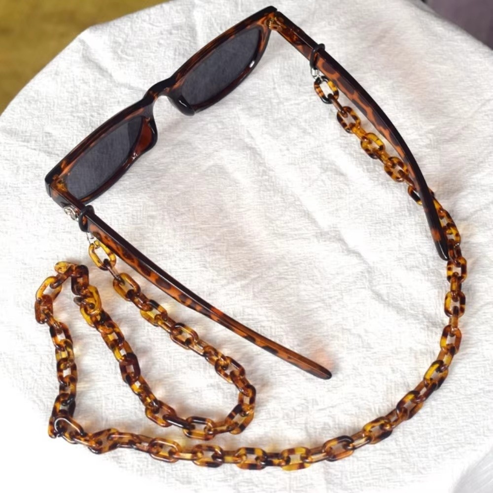 Antislip luipaard acryl brilke - Sunglass Retainer Cord recensie en prijs
