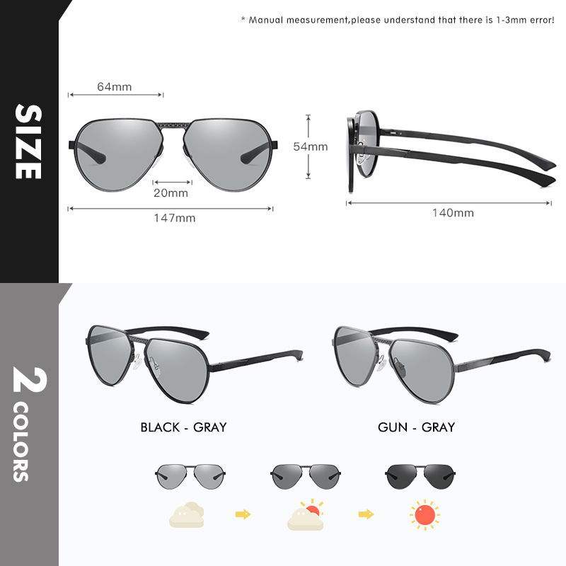LIOUMO Aluminium Magnesium Fra - Sunglasses Aviator Polarized recensie en prijs