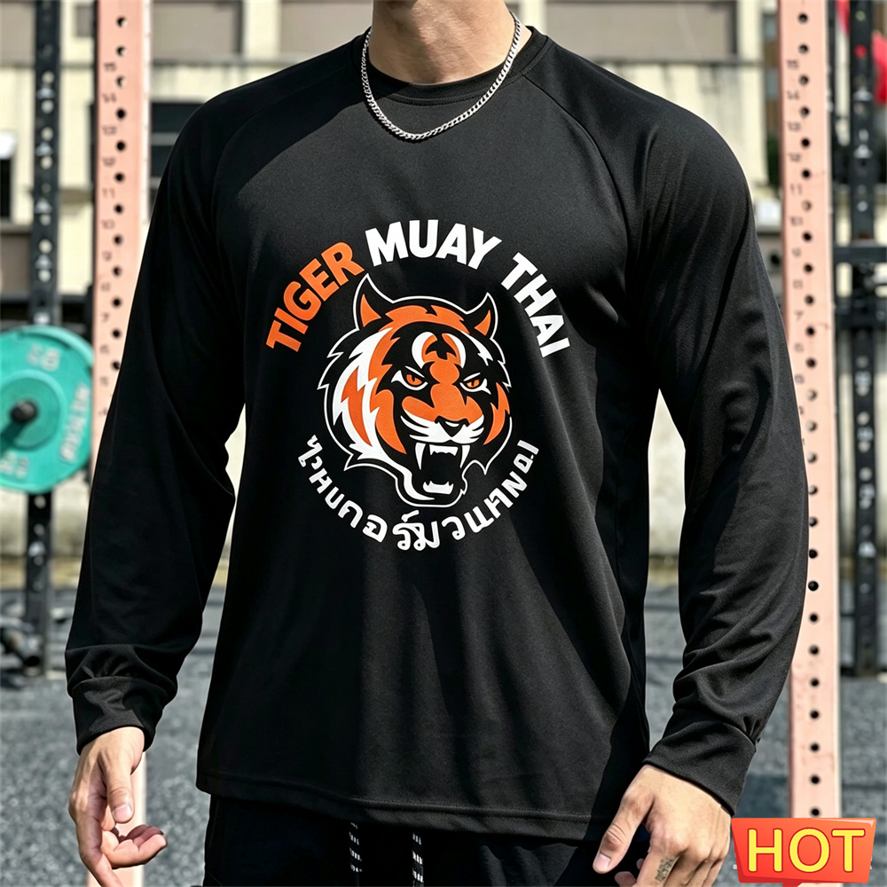 Muay Thai Heren T-shirt met la - Tee Graphic Print recensie en prijs