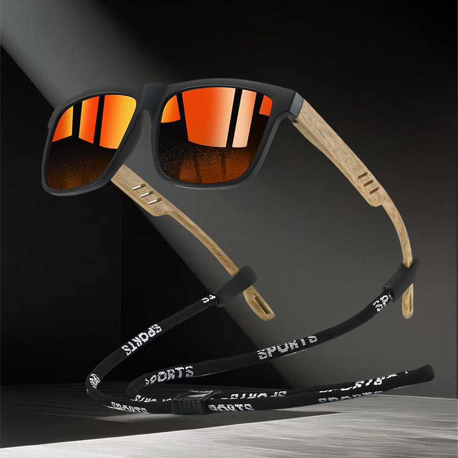 Mode vierkante zonnebril met k - Sunglass Retainer Cord recensie en prijs